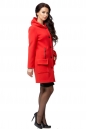Женское пальто из текстиля с капюшоном 8003143-2