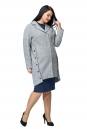 Женское пальто из текстиля с воротником 8006071