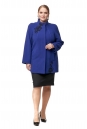 Женское пальто из текстиля с воротником 8012130