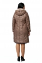 Женское пальто из текстиля с капюшоном 8012647-3