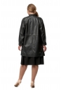 Женская кожаная куртка из натуральной кожи с воротником 8016805-4