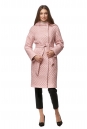 Женское пальто из текстиля с капюшоном 8018779-2