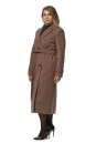 Женское пальто из текстиля с воротником 8019202-2