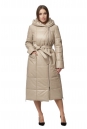 Женское кожаное пальто из натуральной кожи с капюшоном 8019210-2