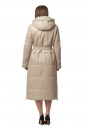 Женское кожаное пальто из натуральной кожи с капюшоном 8019210-3