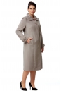 Женское пальто из текстиля с воротником 8023674-2